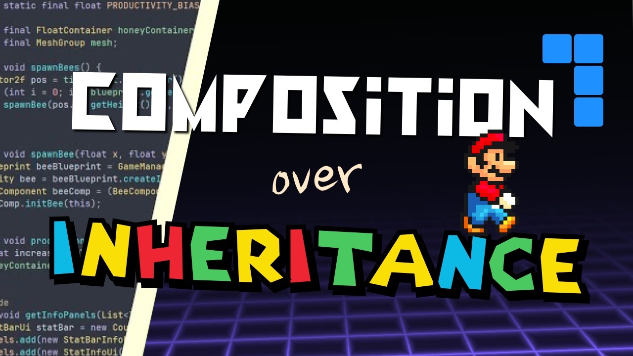 Composition over Inheritance Explained by Games!