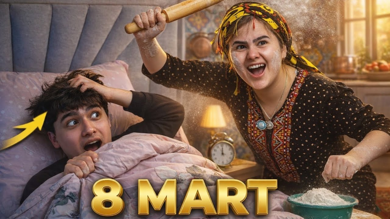 Merjen Barista - 8 MART (Tiktok Degishme Aydym) #tiktok #8mart 