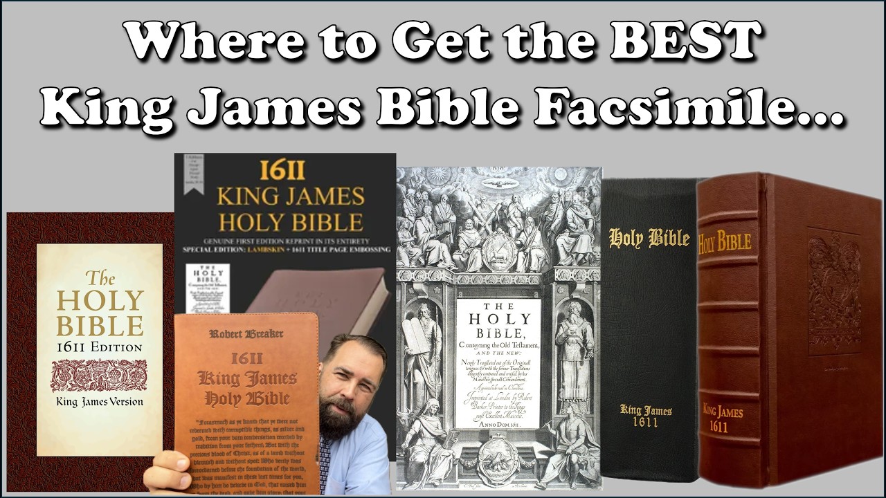 Where to Get the Best King James Bible Facsimile! #kingjames #kingjamesbible #kjv #kjb #facsimile