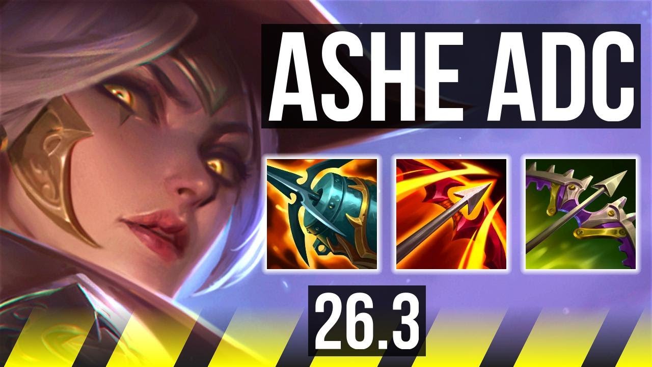 ASHE & Bard vs VEIGAR & Zac (ADC) | 43K damage | EUW Master | 26.3