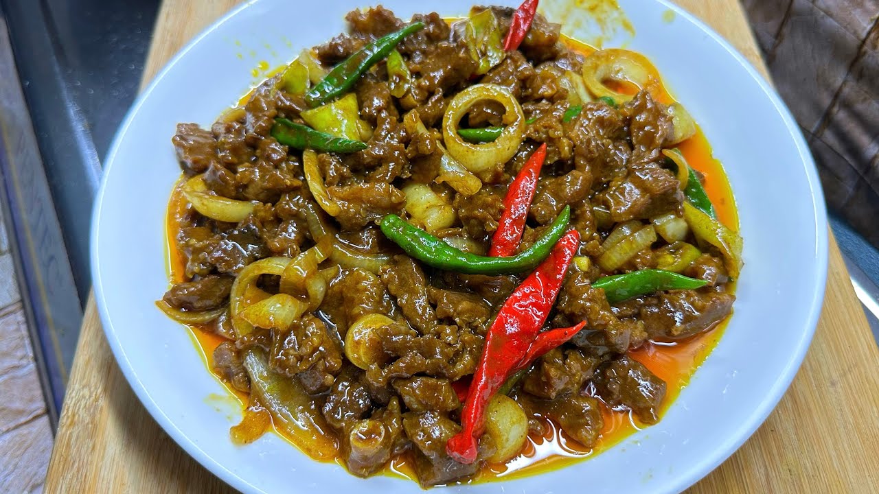 Daging Goreng Belengas Tengah Viral Di Kelantan | Resepi Pilihan