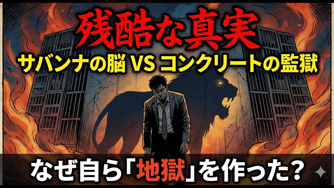 【残酷な真実】「社会人＝監獄の囚人」こんな社会は誰が作り上げたのか？