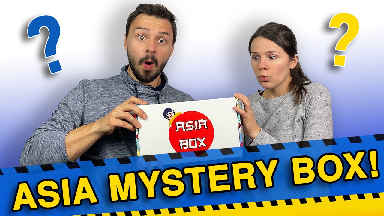 TESTUJEMY MYSTERYBOX Z JEDZONKIEM Z AZJI!