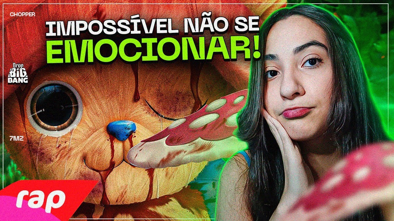 chorei muito 😭 Rap do Chopper (One Piece) SOU UM MONSTRO | NERD HITS