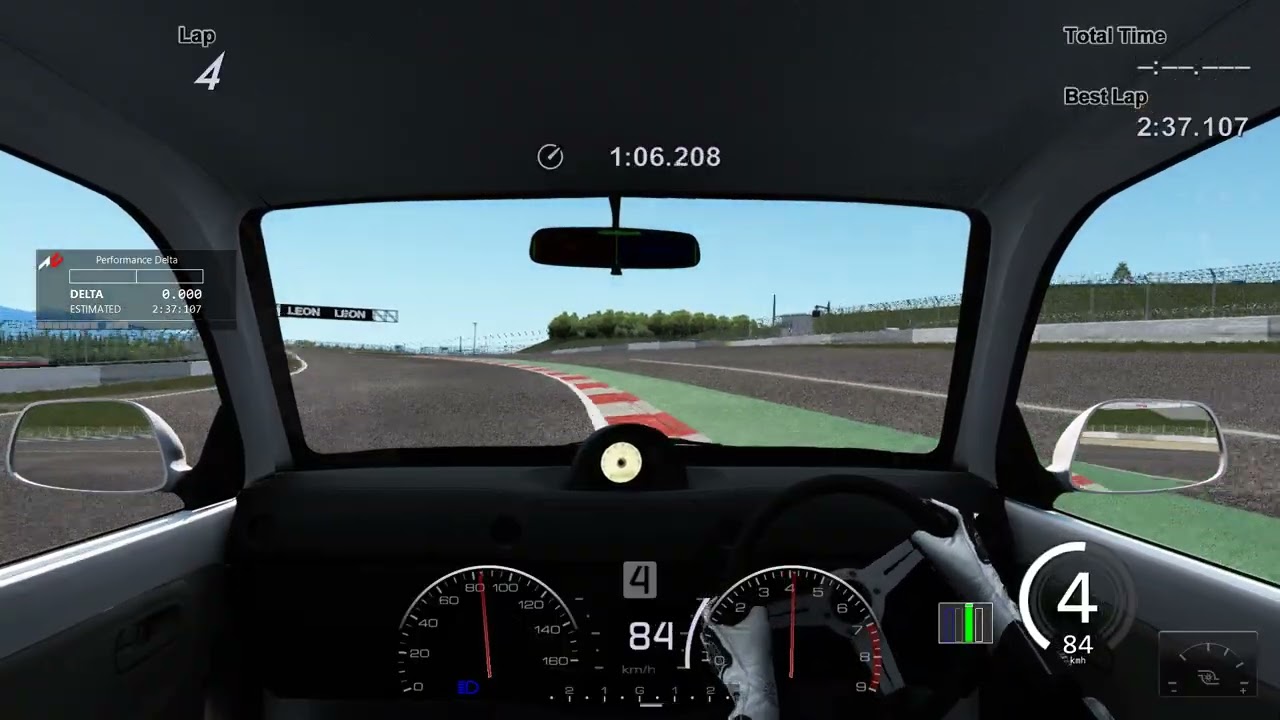 Assetto Corsa K4GP 燃費走行とかお試し