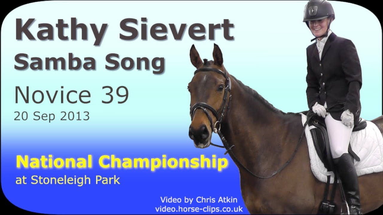 Dressage National Championships 2013: Kathy Sievert & Samba Song