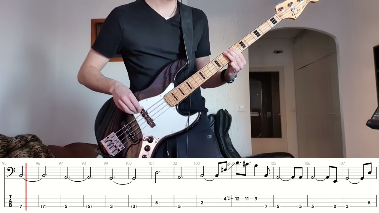 Riverside - The Depth of Self Delusion Bass Cover With Tabs
