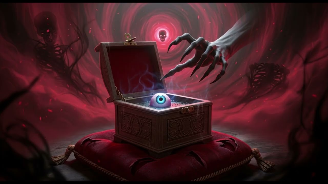 What's Inside a Cursed Music Box? By Cursed Manor | Horror Story | Haunted Music Box