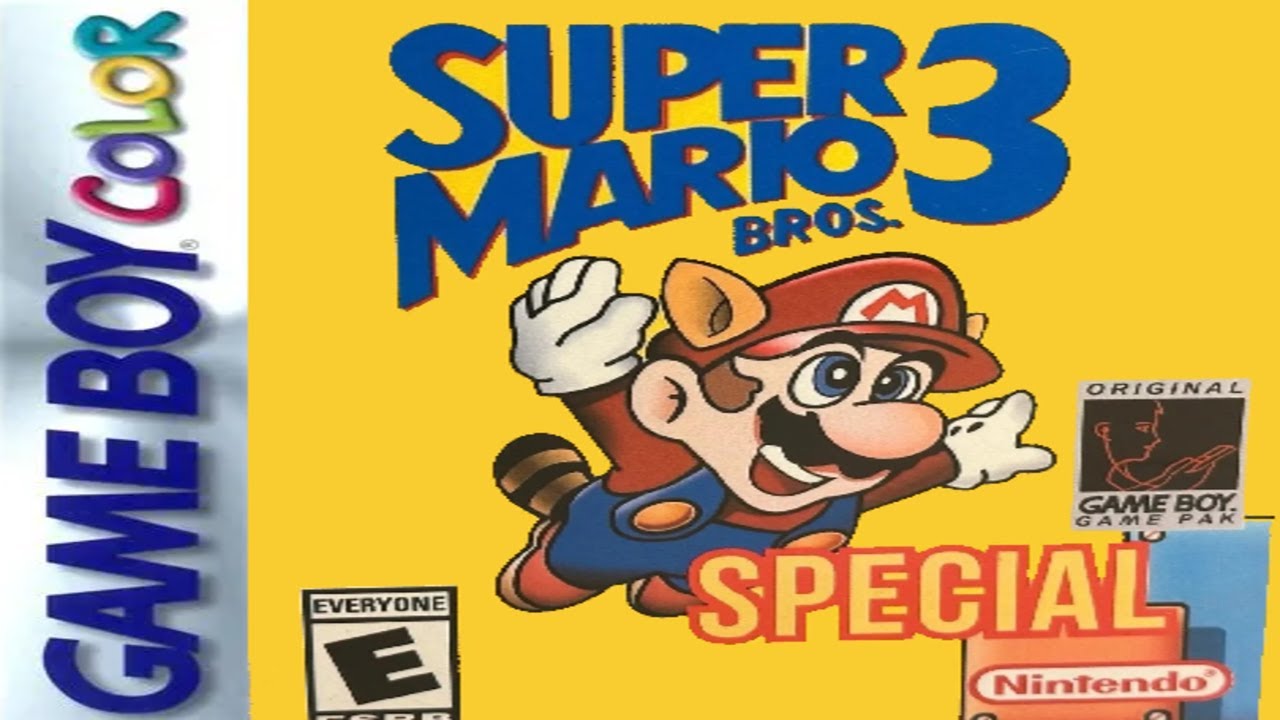 ¿SUPER MARIO BROS 3 EN GBC? SUPER MARIO SPECIAL 3
