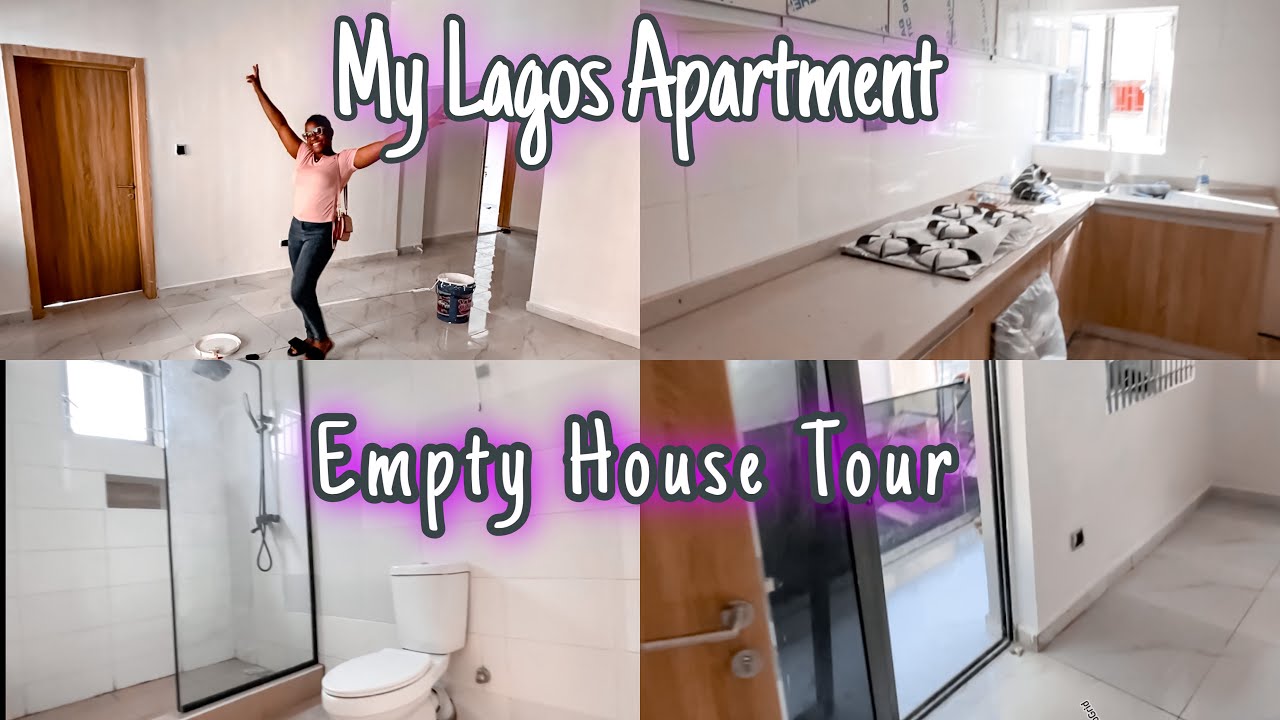My LAGOS Empty Apartment Tour 😭💓