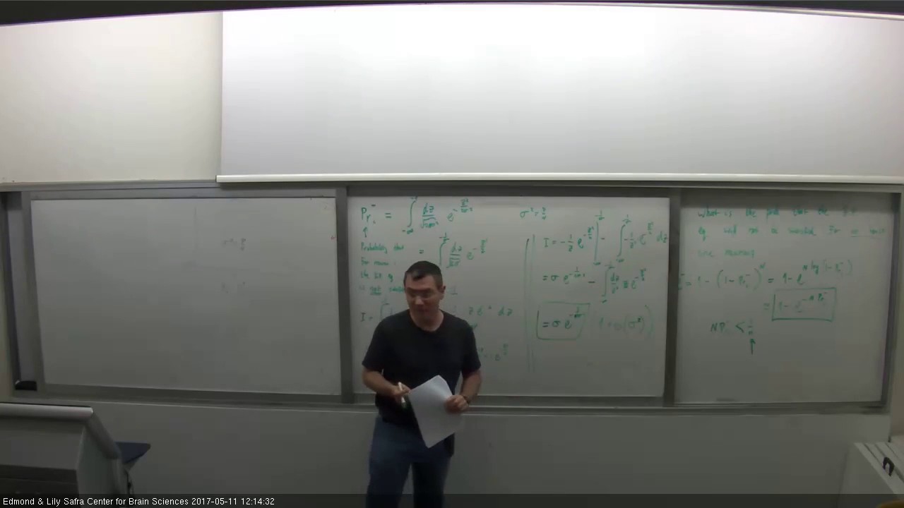 THEORETICAL AND COMPUTATIONAL NEUROSCIENCE A - 11052017