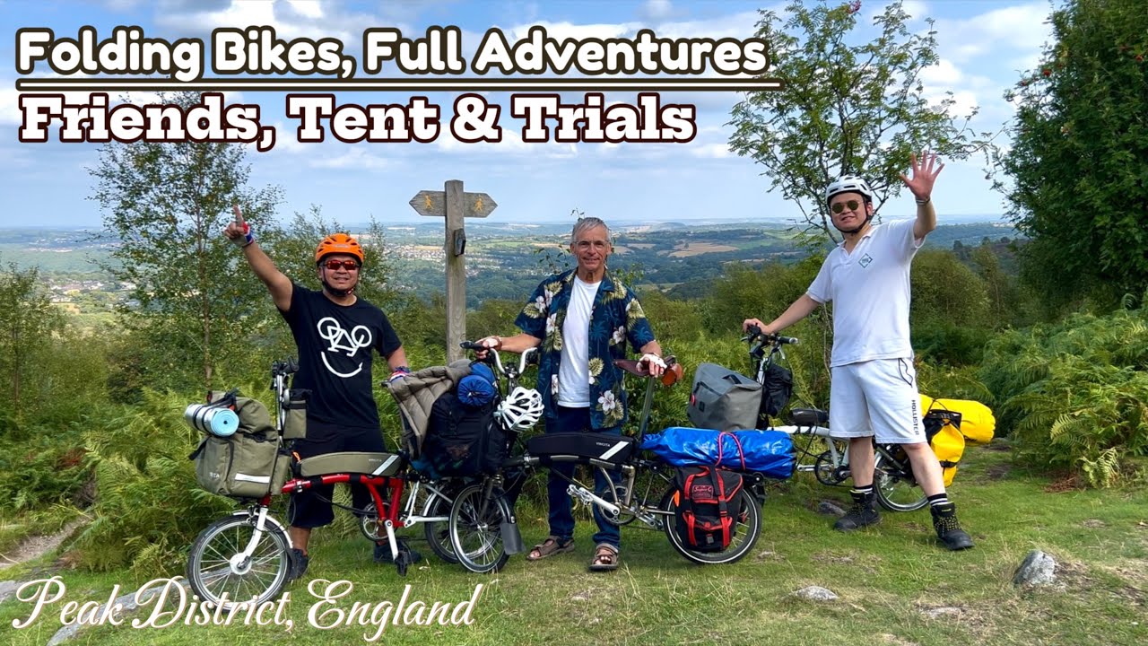Bikepacking the Peak District on a Brompton! Epic Summer Camping Adventure