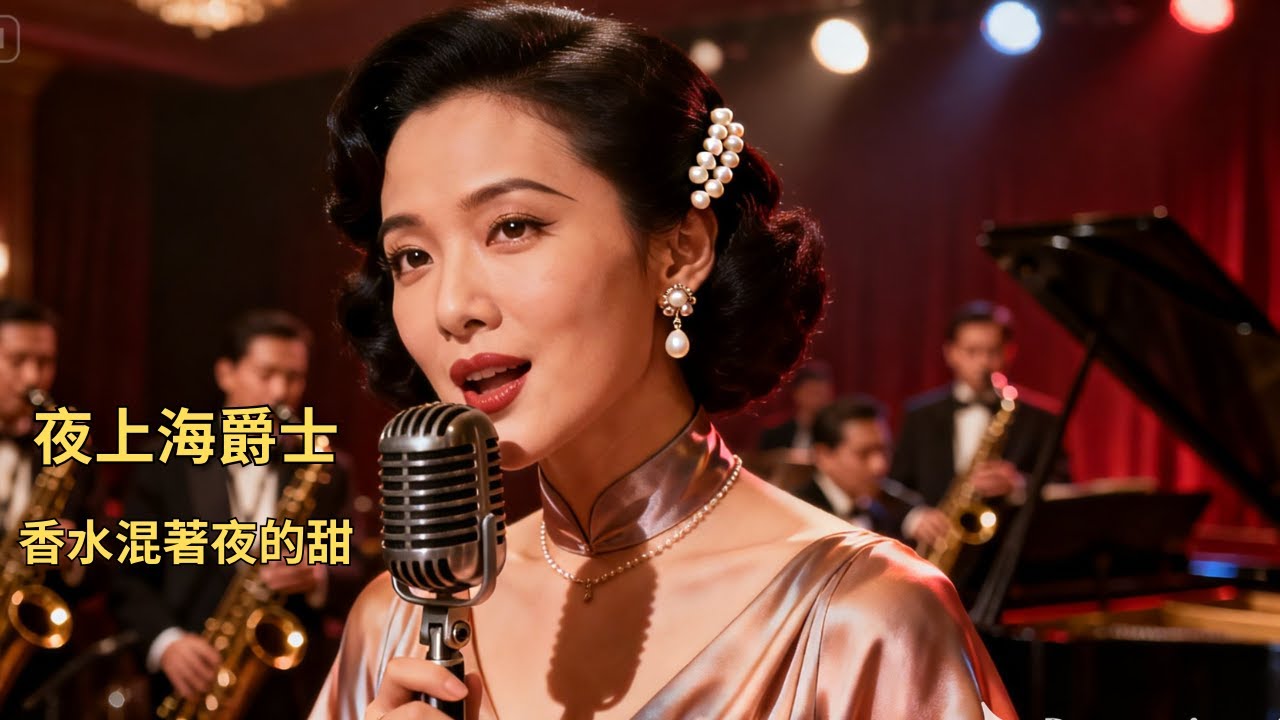 夜上海 Jazz｜香水混著夜的甜｜1940s–1950s Old Shanghai Jazz｜Vintage Chinese Jazz