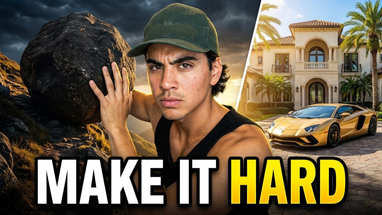 Life is easier if you make it hard