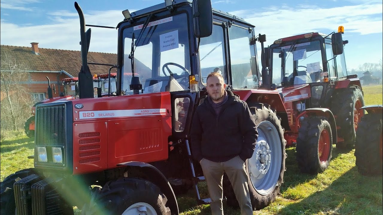 Belarus 820 standard -Novi traktor na imanju...