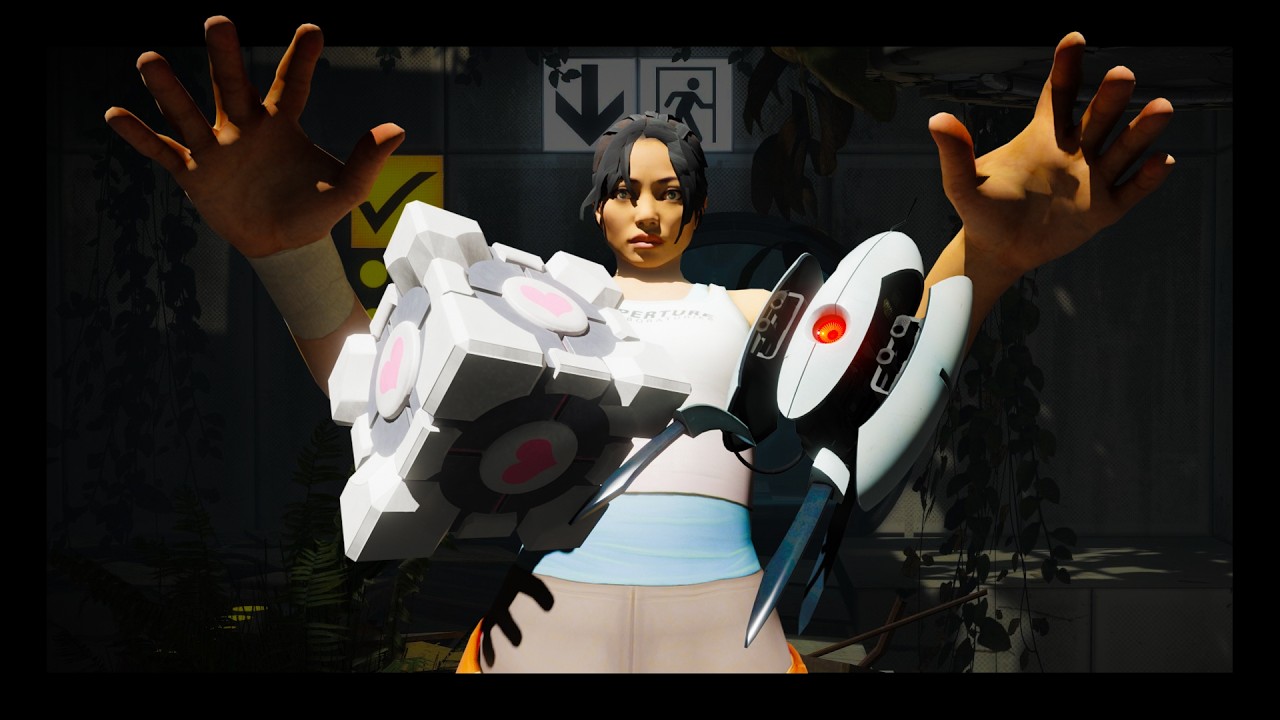 Portal 2's Deranged (but cool) Grabbing Mechanics