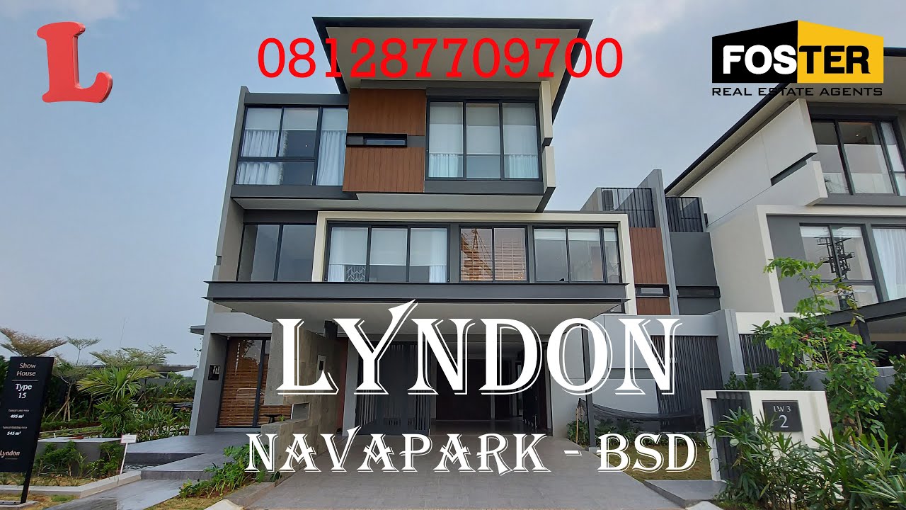 Lyndon @  NavaPark BSD City Premium Homes by  Sinarmas Land & Hongkong Land