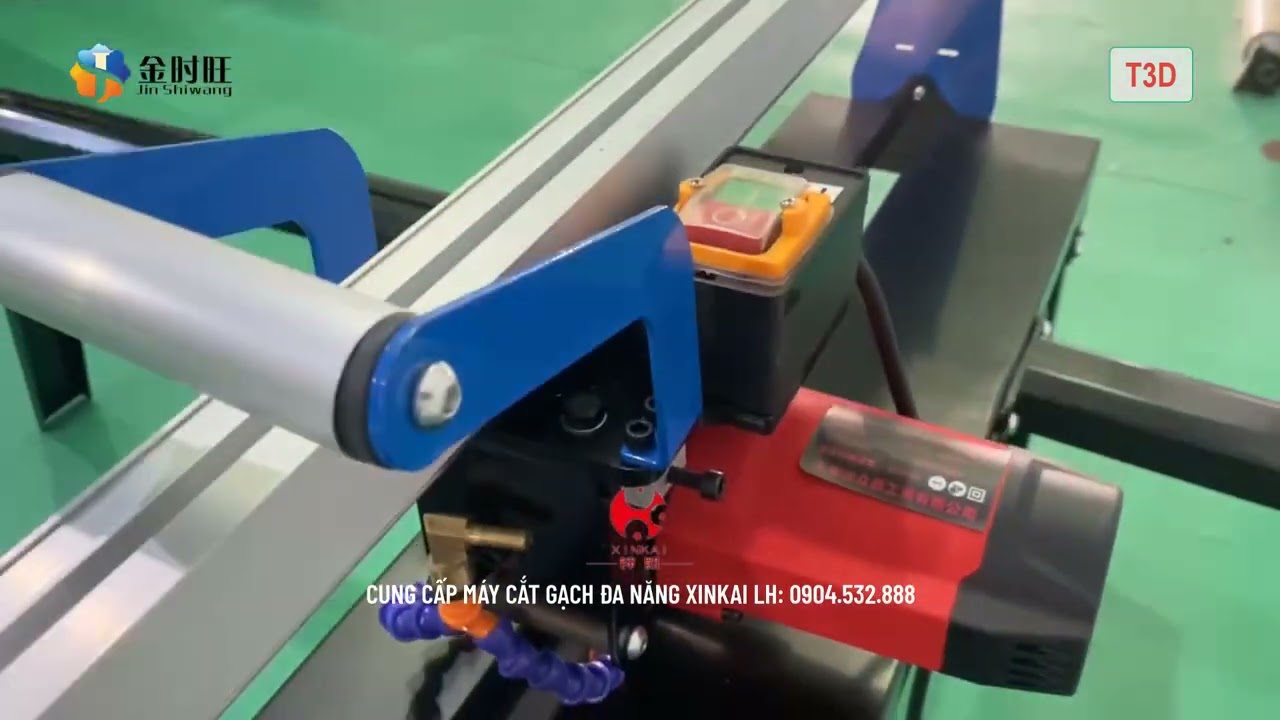 Video thực tế m&aacute;y cắt gạch đa năng XINKAI T3D #shorts