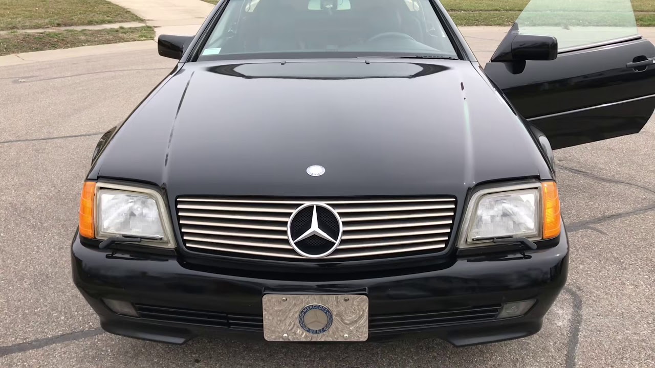 1991 R129 500SL Mercedes Benz Classic Coupe Convertible Review