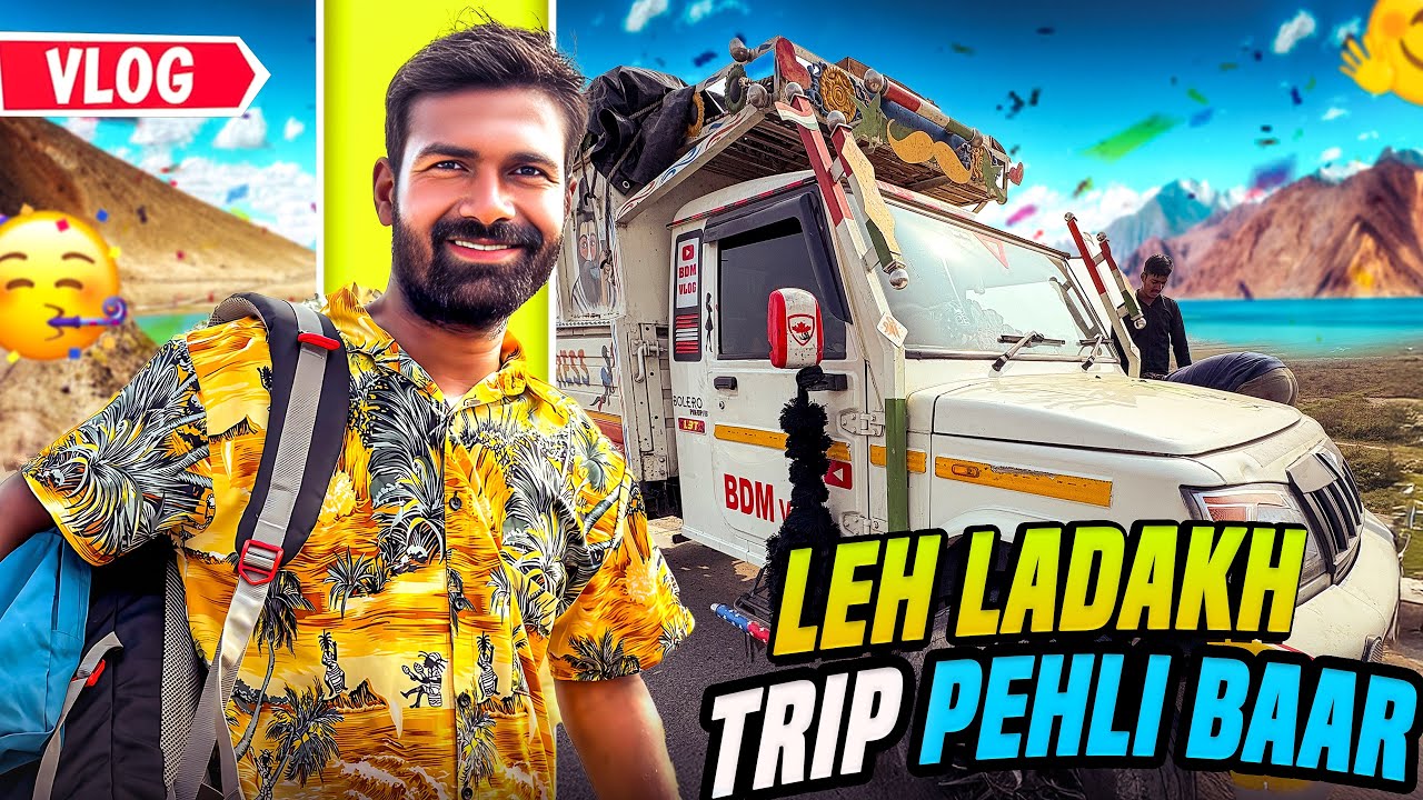 Leh Ladakh Trip Start Ho Gaya || Mere Life Ka Pehla Long Trip