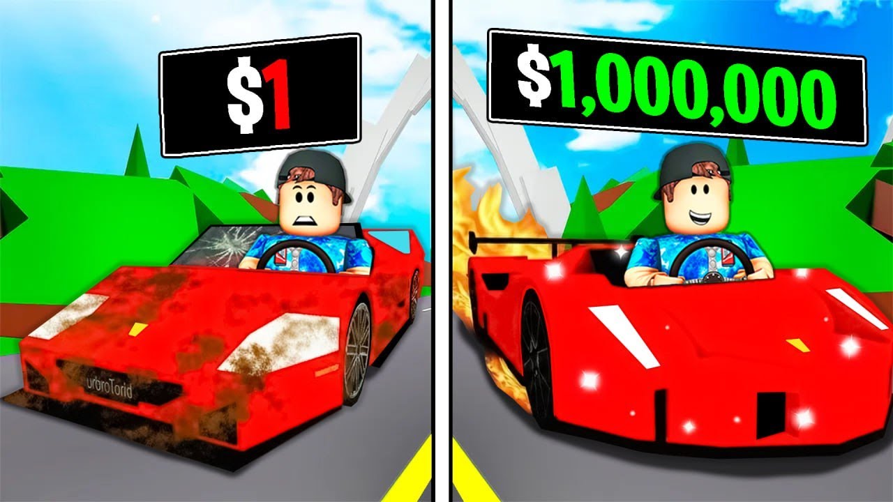$1 to $1,000,000 Ferrari in Brookhaven RP!!