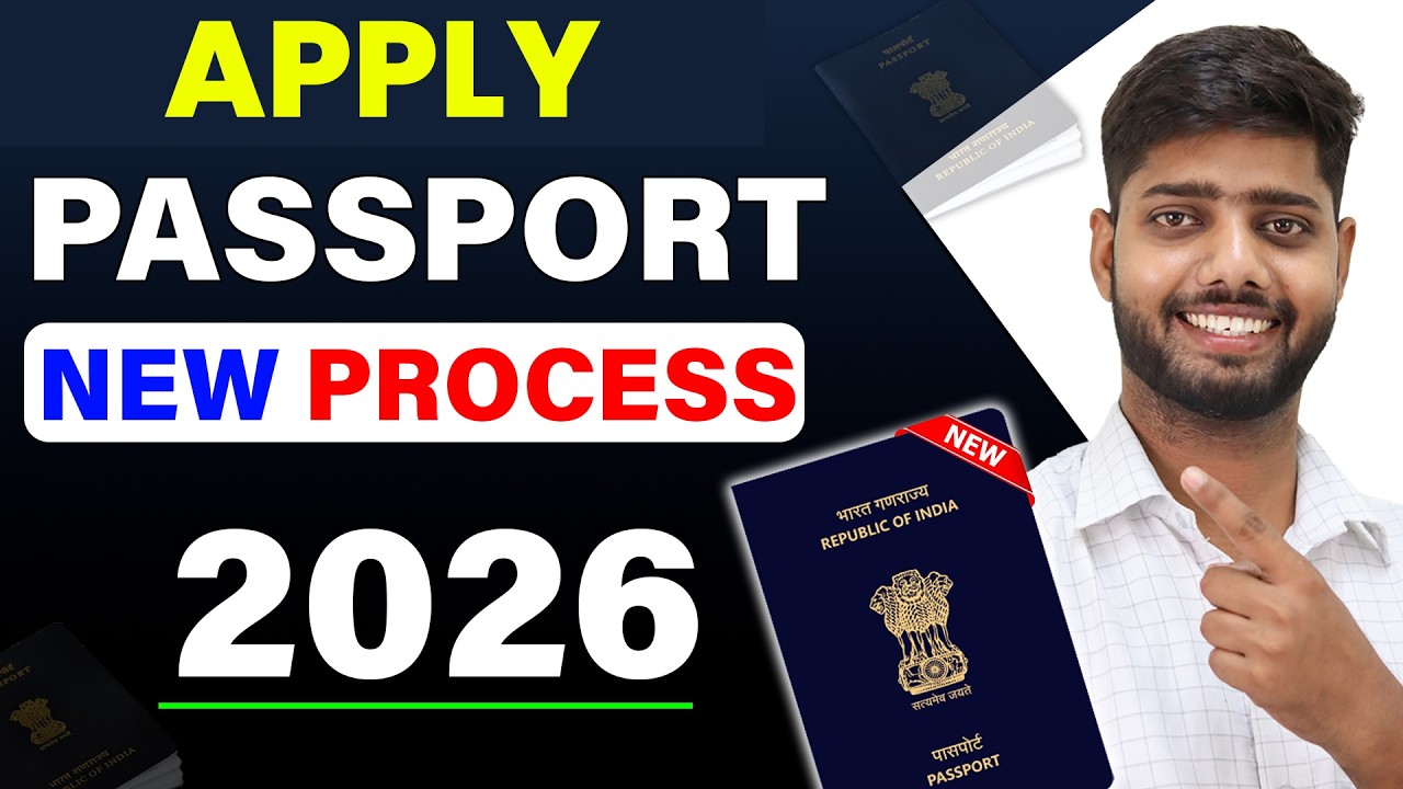 Passport Apply Online 2026 | How to apply for Passport online | Passport Kaise banaye