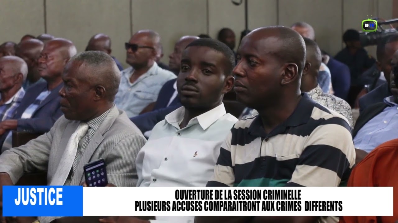 Ouverture de la session criminelle: Plusieurs accusés comparaitront aux crimes différents