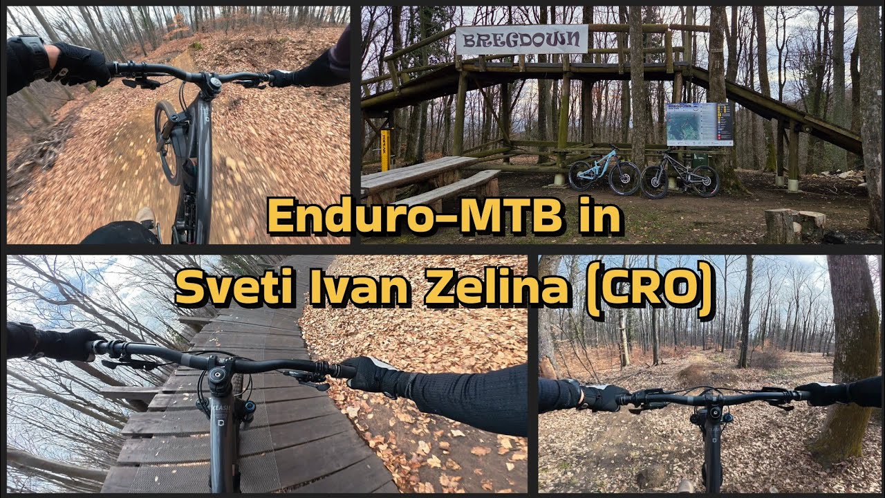 Testing BREGDOWN Trails - Enduro Laps in Zelina (CRO)