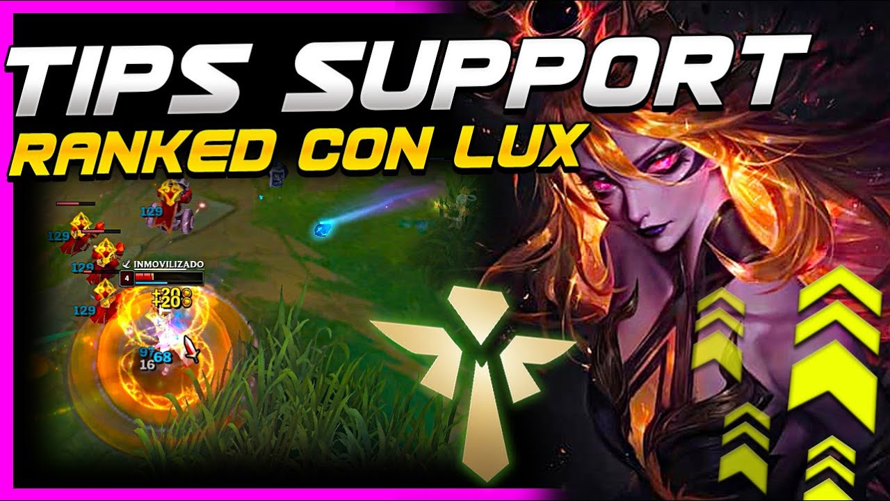 🧐GUIA DE LUX S14, 🔴COMO JUGAR SUPPORT, TIPS LOL, LEAGUE OF LEGENDS.