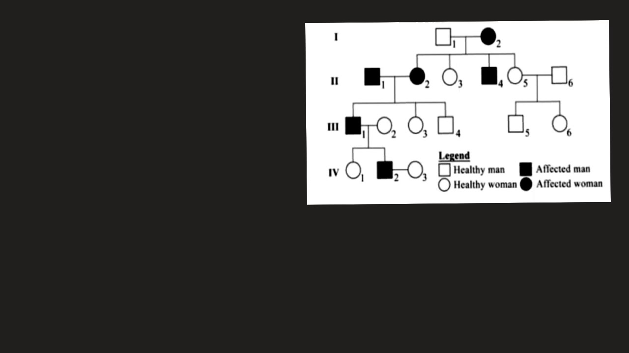 Grade 12 pedigree (5) localization of gene