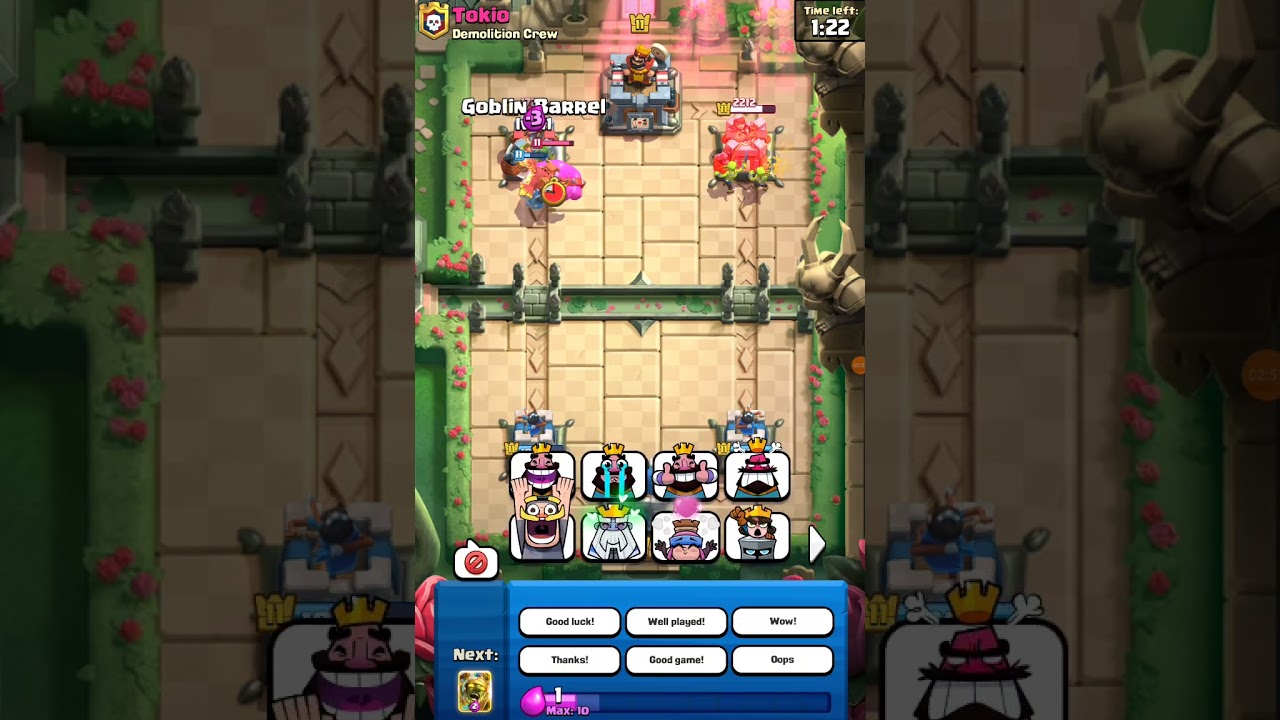 #gaminggamer_is_back clash Royal new update