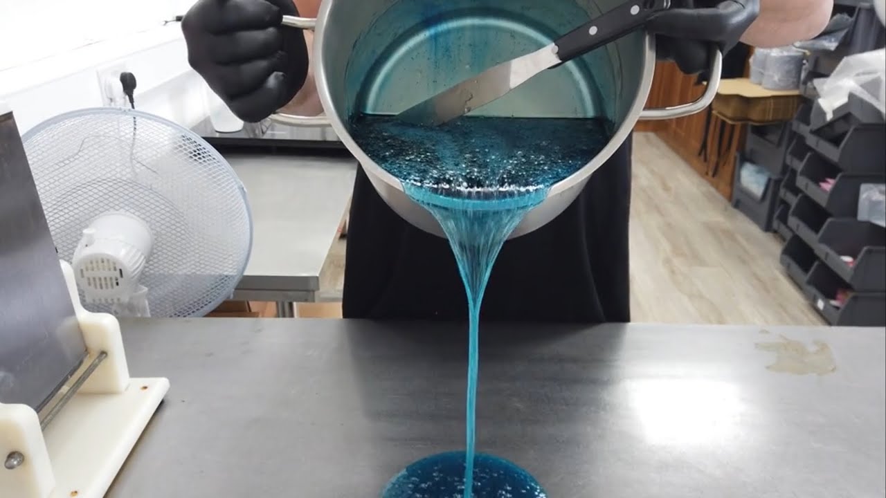 Making Sour Blue Raspberry Hard Candy