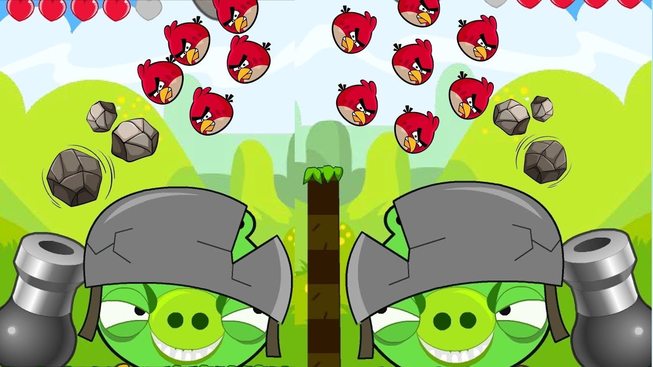 Angry Birds Collection Hacked - CANNON OVERDRIVE SHOOTING MAXIMUM BIRDS!!