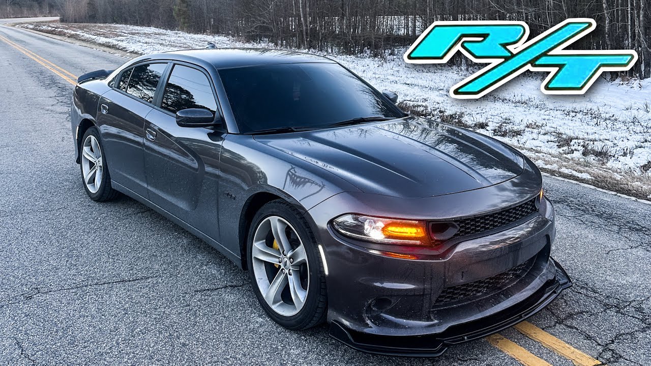 STRAIGHT PIPED DODGE CHARGER R/T SNOW POV DRIVE! (INSANE DOWNSHIFTS & PULLS)