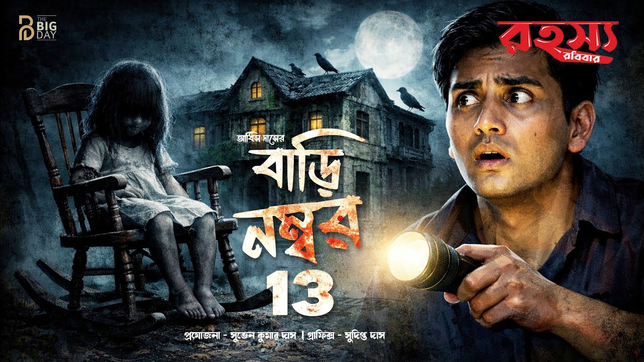 বাড়ি নম্বর ১৩#bengalihorrorstory #horrorstories #banglebhutergolpo #horror #ghost #rohosyorobibar