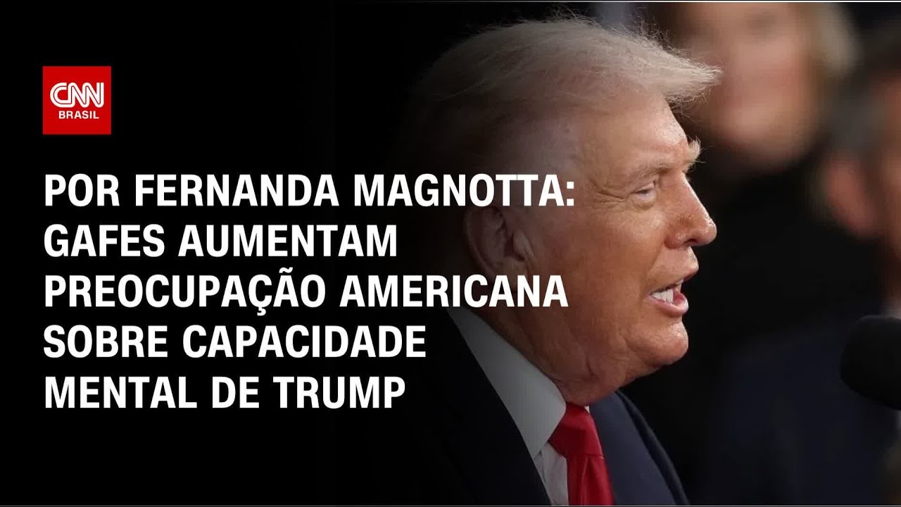 Análise: Gafes aumentam preocupação americana sobre capacidade mental de Trump | CNN 360º