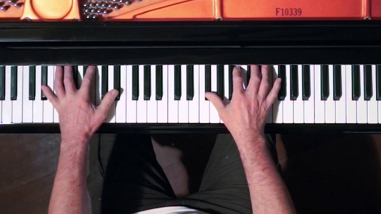 Bach 15 Two-Part Inventions in Overhead Keyboard (dur: 25 min) - P. Barton piano