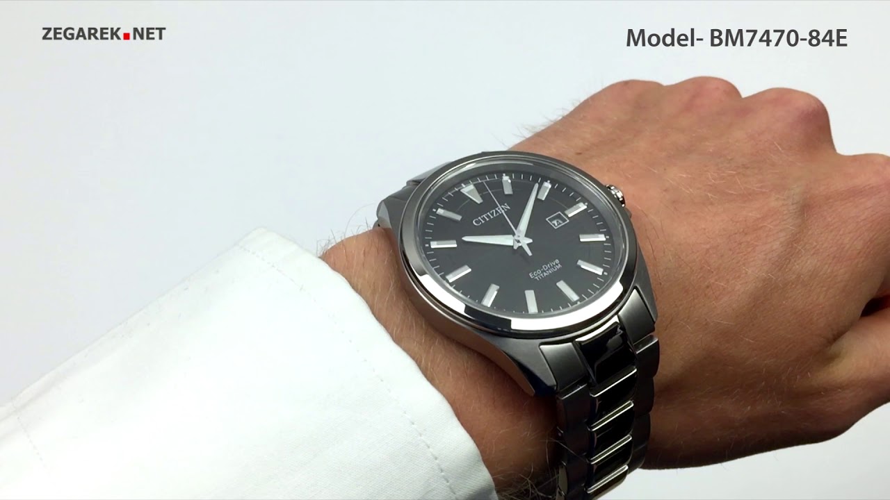 Citizen Titanium BM7470-84E - Zegarek.net