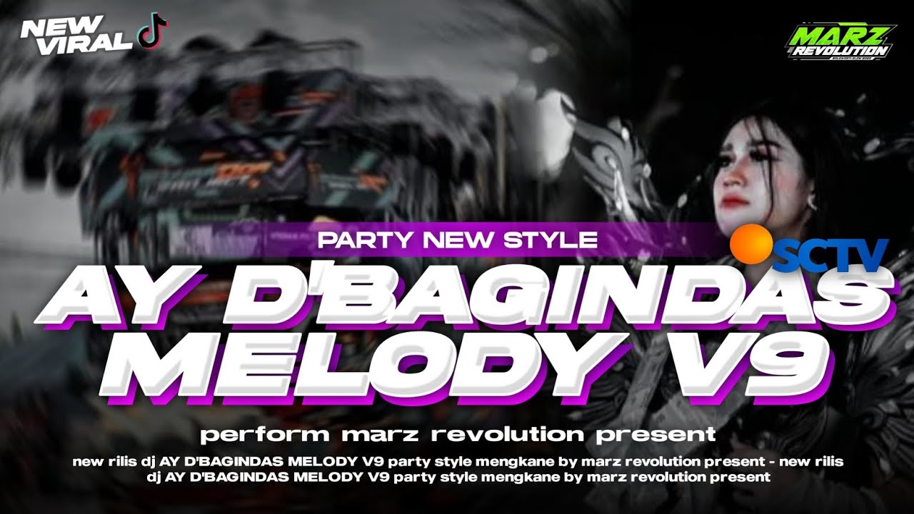DJ AY D'BAGINDAS MELODY V9 VIRAL TIKTOK‼️PARTY NEW STYLE - AYANG AKU RINDU KAMU - BY MARZ REVOLUTION