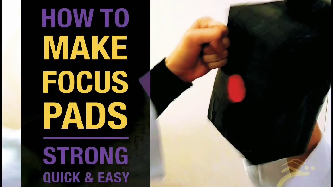 How to make FOCUS PAD MITT - Quick & Low Cost