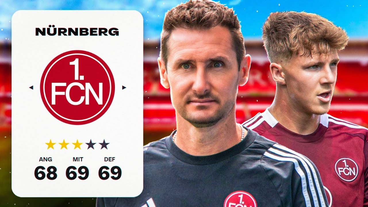 KLOSE führt NÜRNBERG mit EIGENGEWÄCHSEN zum CL-SIEG!!😍🔝 FC25: Nürnberg Sprint to Glory