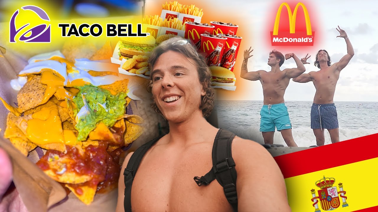 CHEAT DAY I MARBELLA!🌮🍟🍔 | Legs & Padel🎾