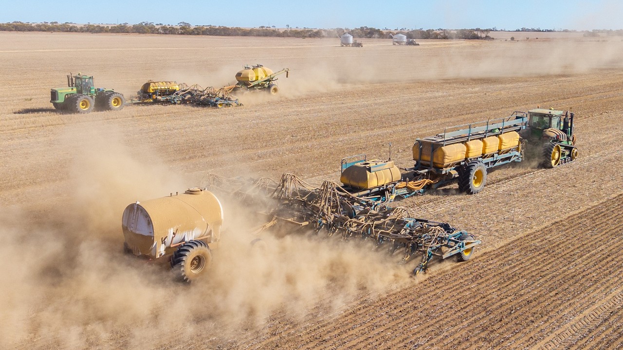 Seeding in Western Australia 2025