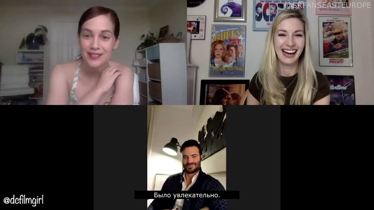 Gabriel’s Inferno Part 3 Interview - Melanie Zanetti, Giulio Berruti RUS SUBS