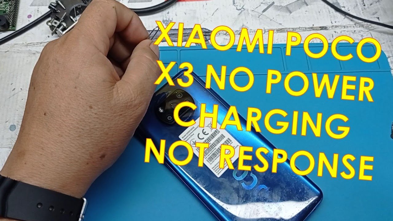 XIAOMI POCOX3 NO POWER CHARGING NOT RESPONSE SOLUTION