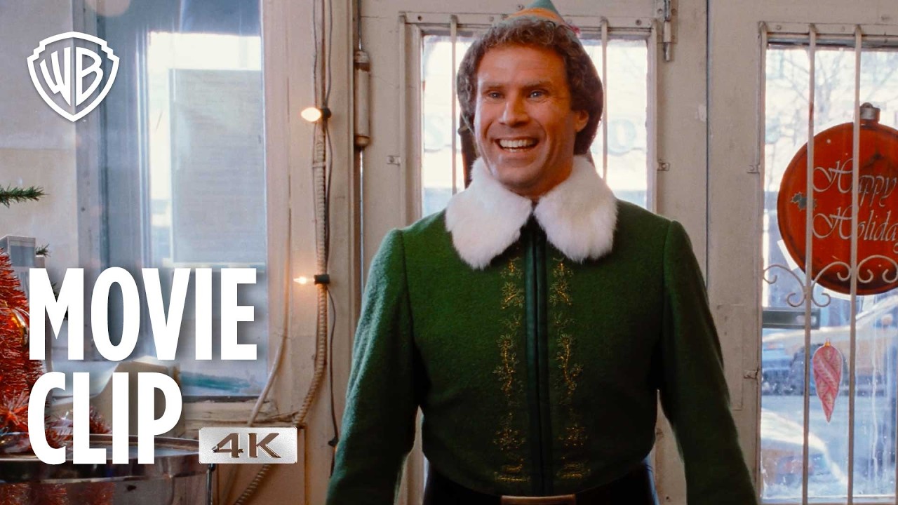 Elf 4K | Buddy The Elf Discovers New York City | Movie Clip | Warner Bros. Entertainment