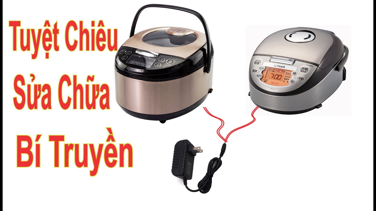 Bài 71 - Hướng Dẫn Sửa Chữa Nồi Cơm Điện Tử - Không Có Gì Là Không Sửa Được #noicomdien110