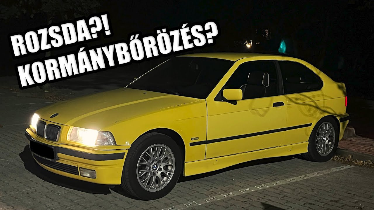 Kilakatolva! Kész a beltér?! - BMW E36 323Ti Project