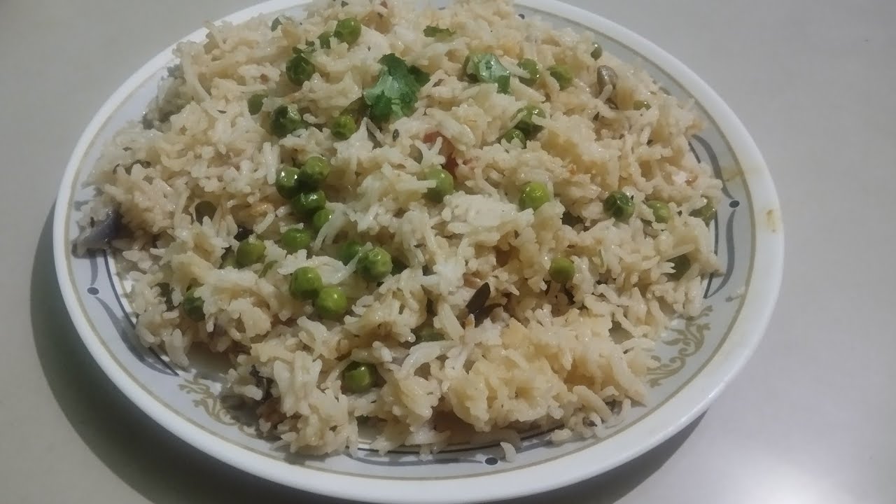 मटर पुलाव रेसिपी || matar pulao recipe