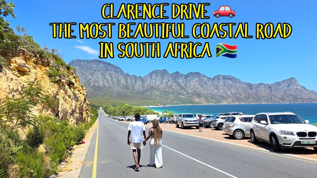 CLARENCE DRIVE 🚗 (The most beautiful coastal road in Western Cape) Gordons Bay to Betty's Bay.